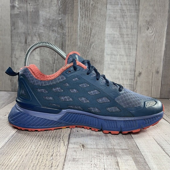 The North Face Women's Endurus TR Running Shoes Blue Red Size 6 NF0A2VUUTWD - Picture 7 of 12